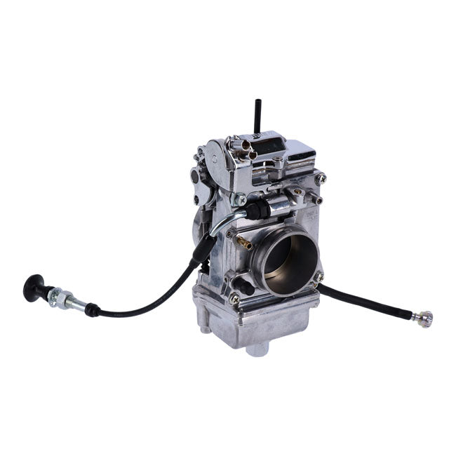 Mikuni HSR48 Smoothbore Carburetors, Polished Finish Carburetors Mikuni