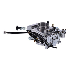 Mikuni HSR48 Smoothbore Carburetors, Polished Finish Carburetors Mikuni