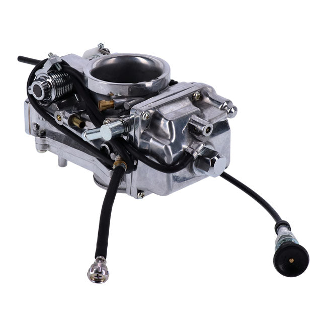 Mikuni HSR48 Smoothbore Carburetors, Polished Finish Carburetors Mikuni