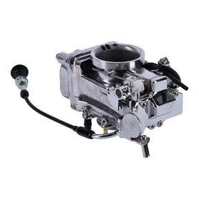 Mikuni HSR48 Smoothbore Carburetors, Polished Finish Carburetors Mikuni