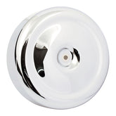 Mikuni, HSR42 air cleaner cover (w/o cut-out). Chrome CARBS MIKUNI REPL PARTS Mikuni