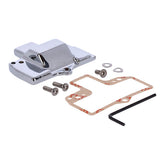 Mikuni, chrome top cover, smooth CARB TOP COVERS Mikuni