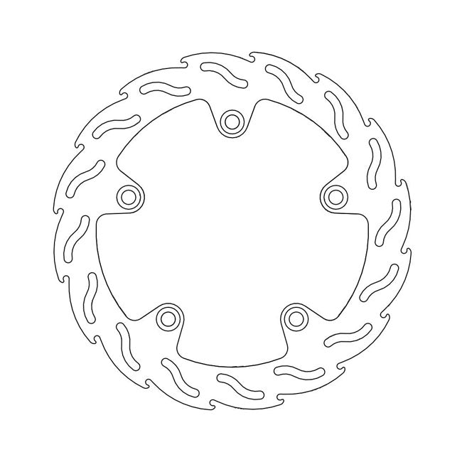 Moto-Master Flame series brake rotor BRAKE ROTORS Moto Master