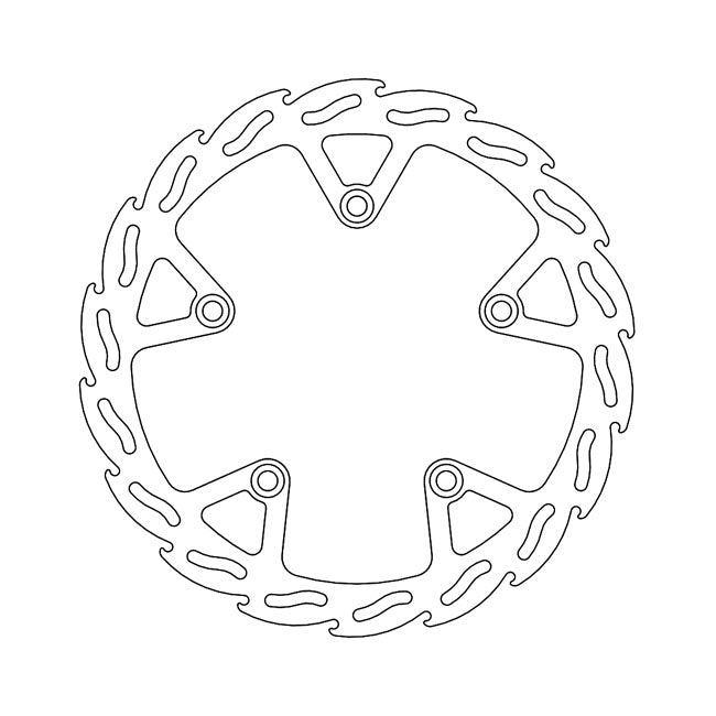 Moto-Master Flame series brake rotor BRAKE ROTORS Moto Master