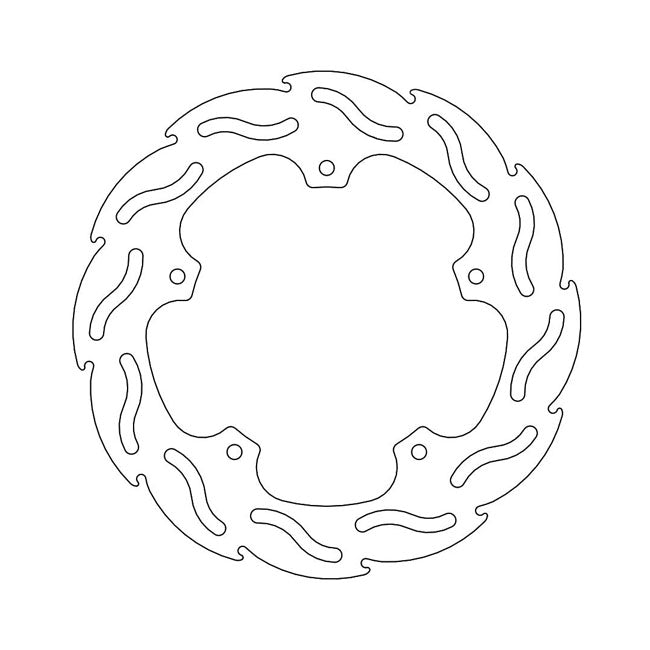 Moto-Master Flame series brake rotor BRAKE ROTORS Moto Master