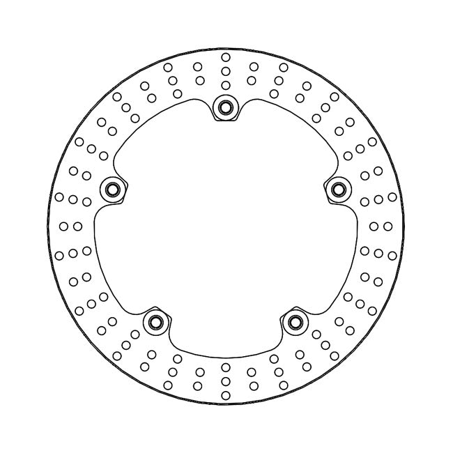Moto-Master Halo series fixed rivited brake rotor BRAKE ROTORS Moto Master