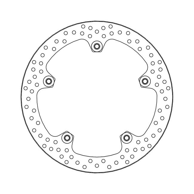 Moto-Master Halo series fixed rivited brake rotor BRAKE ROTORS Moto Master