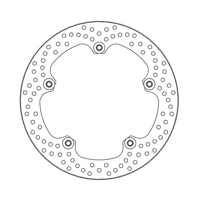 Moto-Master Halo series fixed rivited brake rotor BRAKE ROTORS Moto Master