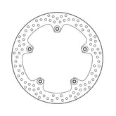 Moto-Master Halo series fixed rivited brake rotor BRAKE ROTORS Moto Master