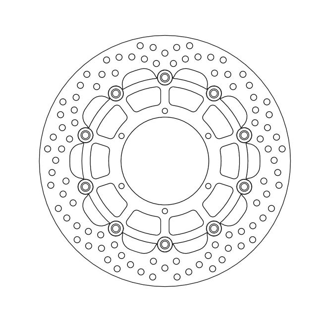 *6 DAYS EXTRA TRANSIT TIME* Moto-Master Halo series floating brake rotor BRAKE ROTORS Moto Master