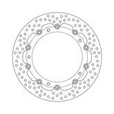 Moto-Master Halo series floating brake rotor BRAKE ROTORS Moto Master
