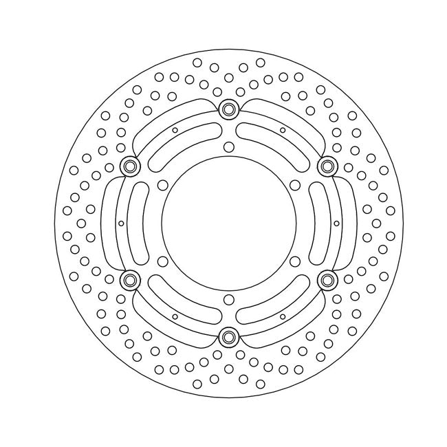 *6 DAYS EXTRA TRANSIT TIME* Moto-Master Halo series floating brake rotor BRAKE ROTORS Moto Master