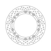 Moto-Master Halo series floating brake rotor BRAKE ROTORS Moto Master