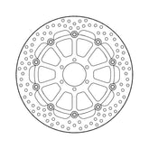 Moto-Master Halo series floating brake rotor BRAKE ROTORS Moto Master