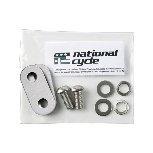 Nc Paladinr Comfort Bars Mount Kit 38mm Silver Highway Bars National Cycle
