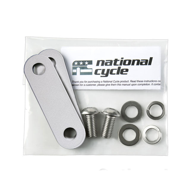 Nc Paladinr Comfort Bars Mount Kit 76mm Silver Highway Bars National Cycle