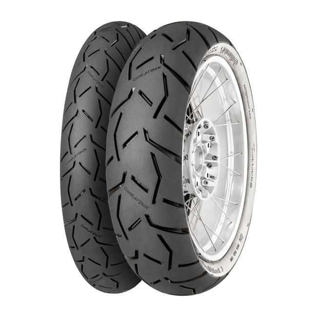 *24H EXTRA TRANSIT TIME* ContiTrailAttack 3 front tire 120/70ZR17 58W TIRES Continental