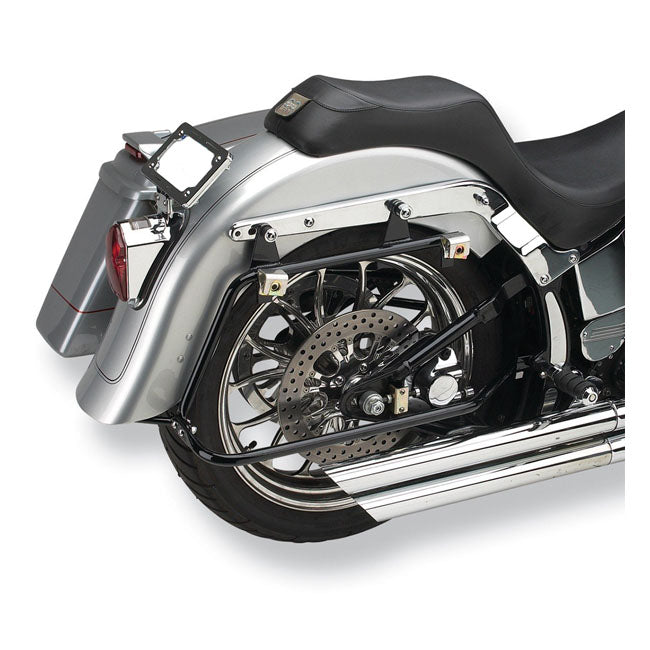 Cycle Visions Baggertail Fxs/Fls Blk Saddlebags Mounts Cycle Visions