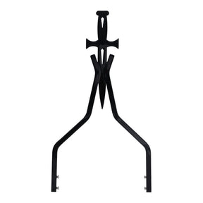 Cycle Visions Daggertude stick sissy bar 18", black SISSY BARS Cycle Visions