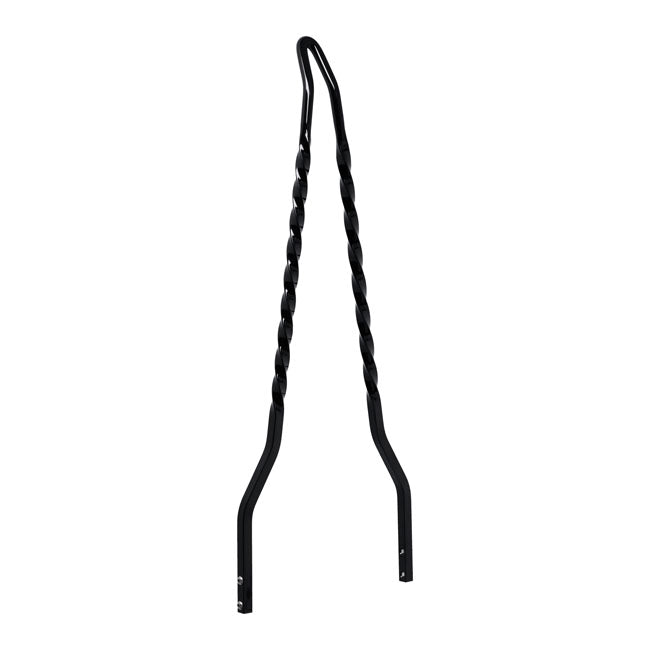 Cycle Visions Twisted Stick sissy bar 30", black SISSY BARS Cycle Visions