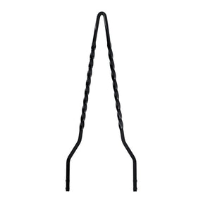 Cycle Visions Twisted Stick sissy bar 30", black SISSY BARS Cycle Visions