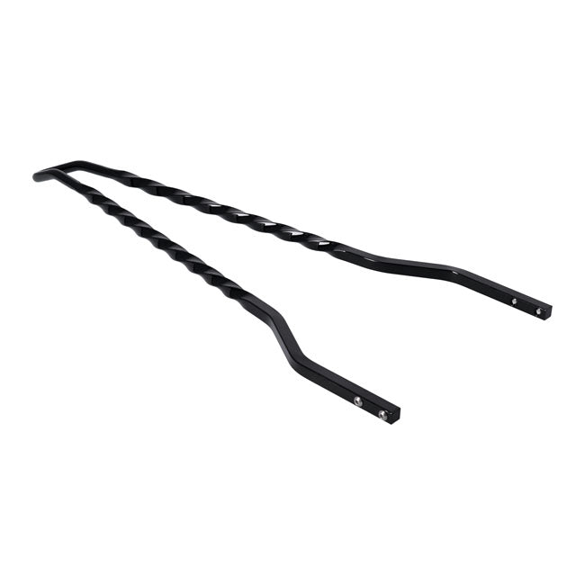 Cycle Visions Twisted Stick sissy bar 30", black SISSY BARS Cycle Visions