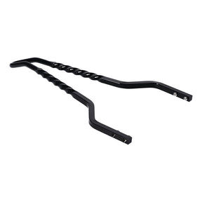 Cycle Visions Twisted Stick sissy bar 18", black SISSY BARS Cycle Visions