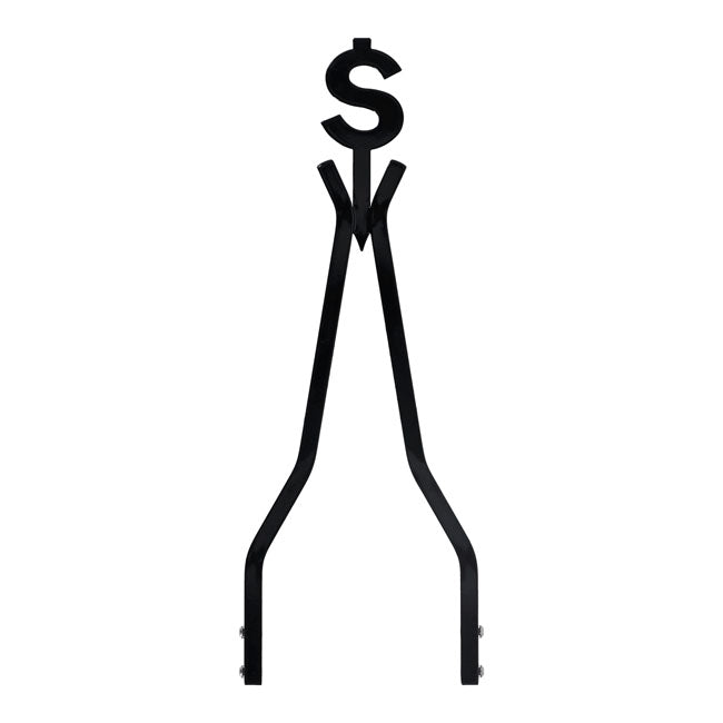 Cycle Visions Moneytube sissy bar 18", black SISSY BARS Cycle Visions