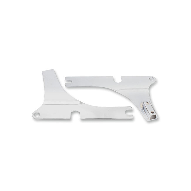 Cycle Visions, rigid sissy bar side plates. Chrome SISSY BARS SIDE PLATES Cycle Visions