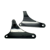 Cycle Visions, rigid sissy bar side plates. Black SISSY BARS SIDE PLATES Cycle Visions