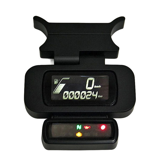 Wild1, adjustable gauge relocator satin black GAUGES DIGITAL BRACKETS Wild1