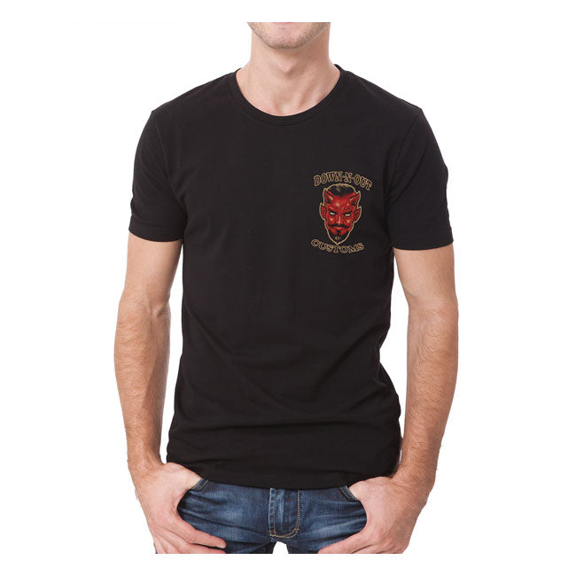 Down N Out Respect Is Earned T Shirt Black T-Shirt Down N Out