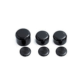 Killer Custom, Wheel Axle & Swingarm Cover Set. 6 Piece Axle Covers Killer Custom