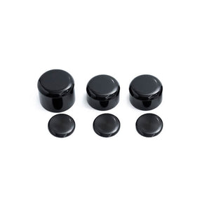 Killer Custom, Wheel Axle & Swingarm Cover Set. 6 Piece Axle Covers Killer Custom