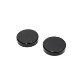 Killer Custom, Fork Tube Cap Bolt Cover Set. Black. 2 Piece Fork Caps Killer Custom