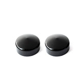 Killer Custom, Fork Tube Cap Bolt Cover Set. Black. 2 Piece Fork Caps Killer Custom