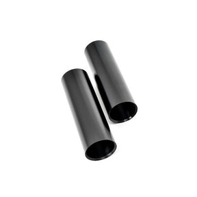 Killer Custom, Upper Fork Cover Set. Black Fork Cover Kits Killer Custom