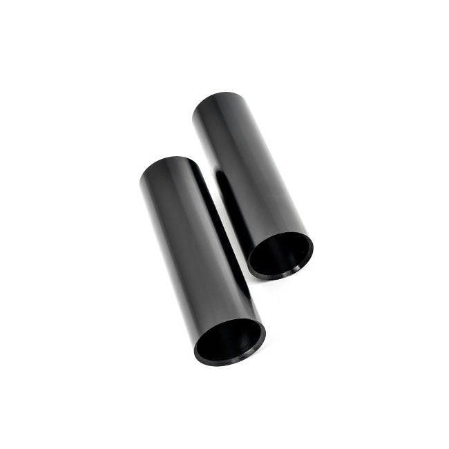 Killer Custom, Upper Fork Cover Set. Black Fork Cover Kits Killer Custom