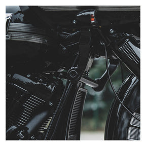 Killer Custom, Lower Fairing Support Bar. Black Windshield Mount Kits Killer Custom