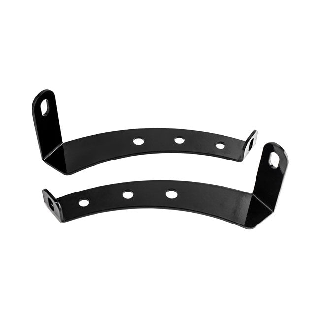 Killer Custom, ''Invisible'' Fairing Support Bracket. Black Windshield Mount Kits Killer Custom
