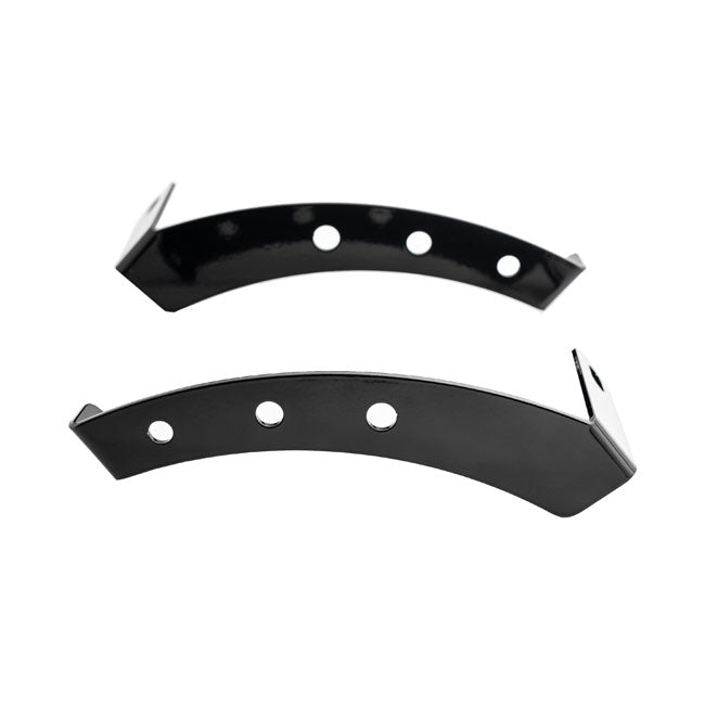 Killer Custom, ''Invisible'' Fairing Support Bracket. Black Windshield Mount Kits Killer Custom