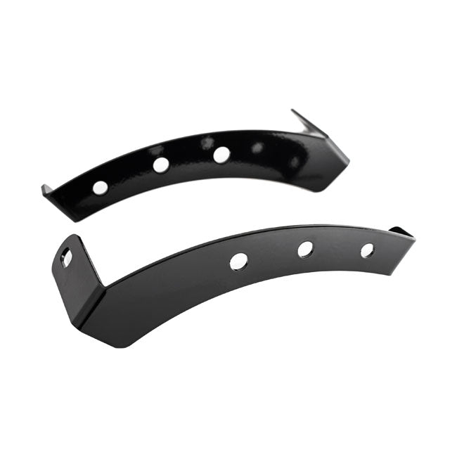 Killer Custom, ''Invisible'' Fairing Support Bracket. Black Windshield Mount Kits Killer Custom
