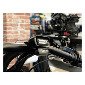 Killer Custom, Speedometer Relocation Housing. Black Instrument Housings Killer Custom