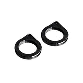 Killer Custom, Speedometer Housing Brackets. 1 1/4" Black Instrument Housings Killer Custom
