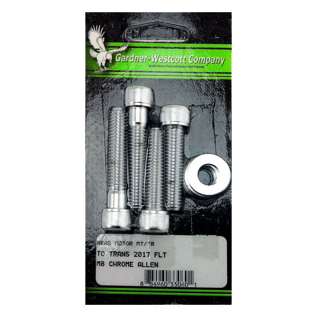 Gw, Rear Motor Mount Kit. Chrome Gardner Westcott
