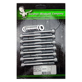 Gw, Crankcase Bolt Kit. Chrome Gardner Westcott