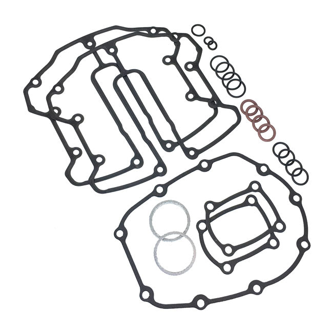 Feuling, cam change gasket & seal kit. With bearing & bolts CAM COVERS GASKETS Feuling