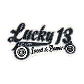 Lucky 13 Lucky Speed Patch Black Patches Lucky 13