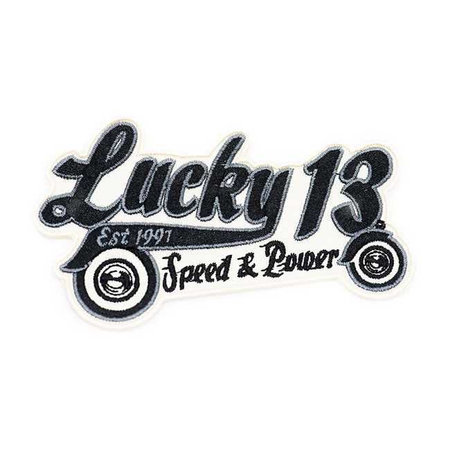 Lucky 13 Lucky Speed Patch Black Patches Lucky 13