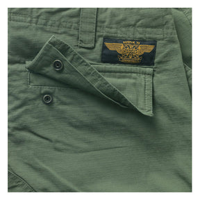 West Coast Choppers "Caine Ripstop" Cargo Pants - Green Pants West Coast Choppers